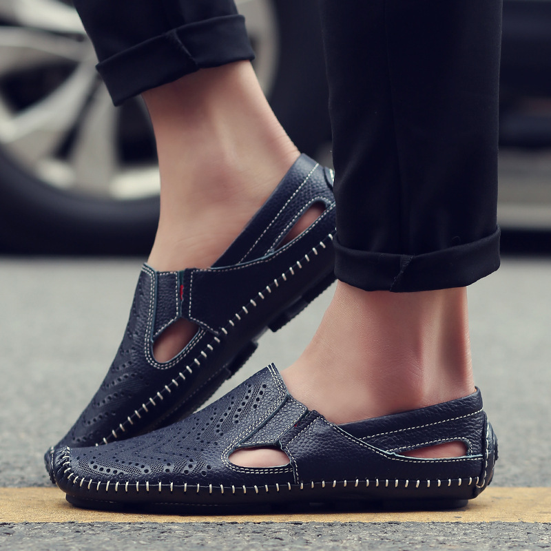 Akiva - Sandalias Cómodas De Cuero