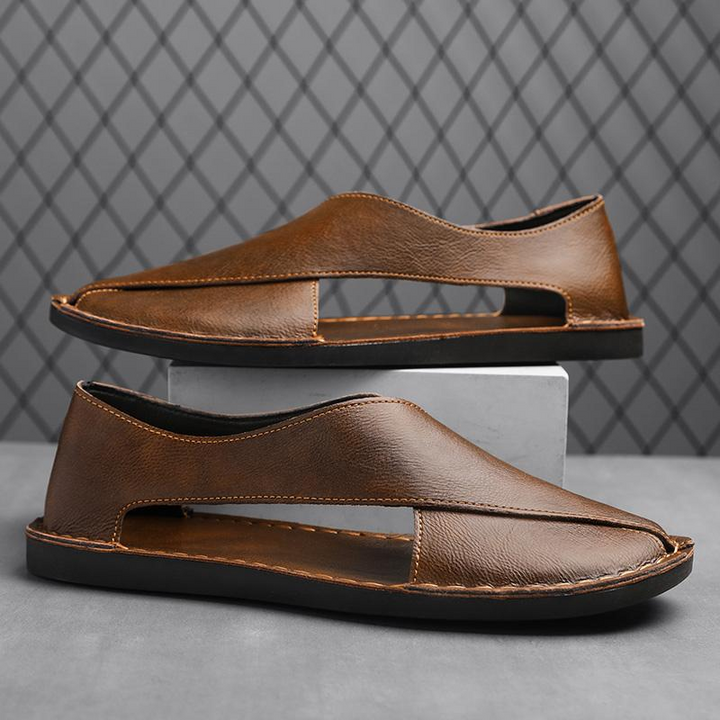 Smith - Sandalia Elegante De Piel