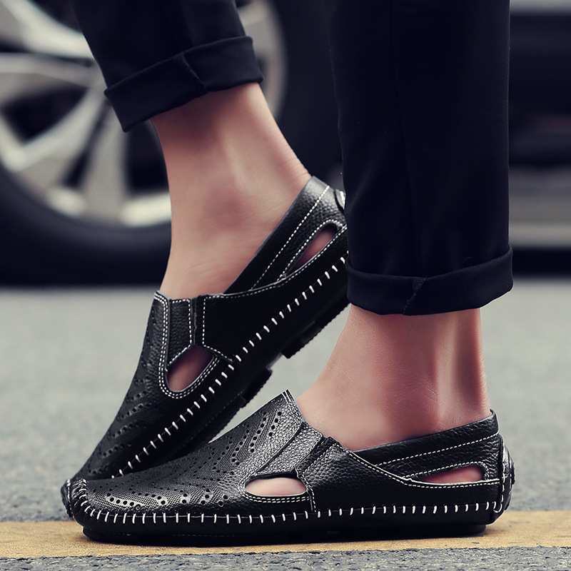 Akiva - Sandalias Cómodas De Cuero