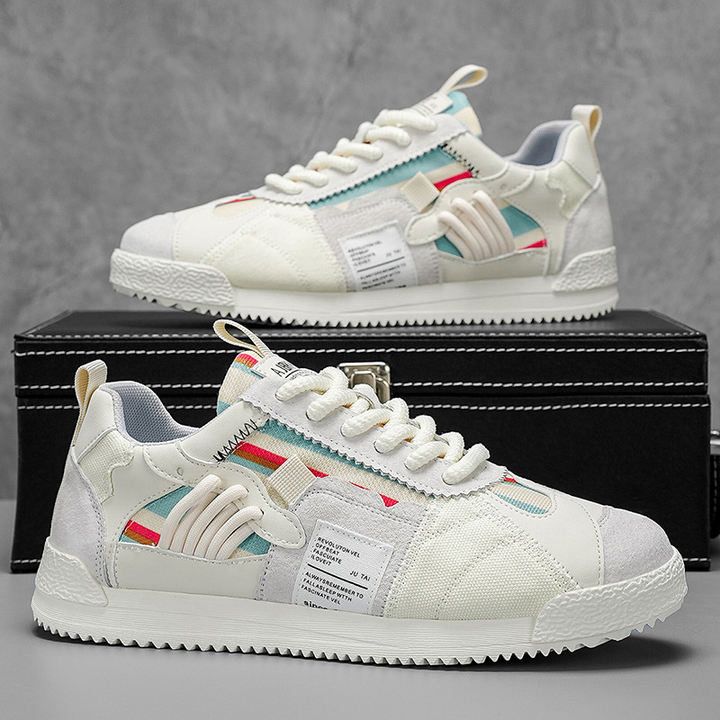 Pooran - Zapatillas Retro Ultra Cómodas
