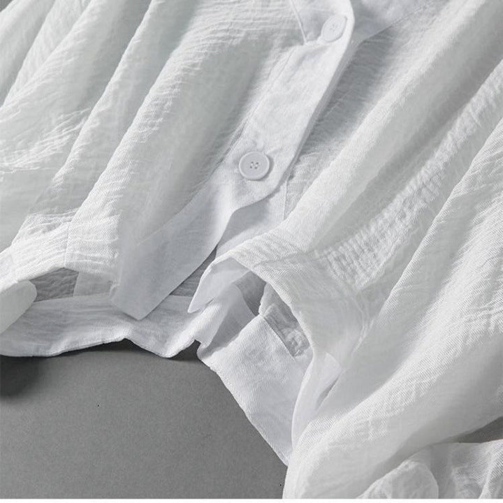 Shuhui - Blusa De Lino Prima
