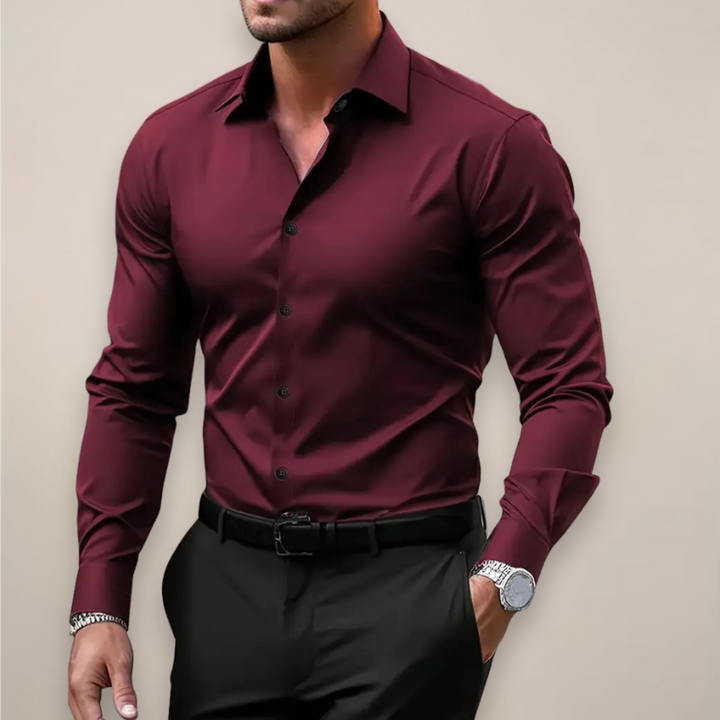 Brenno - Camisa De Manga Larga Con Botones