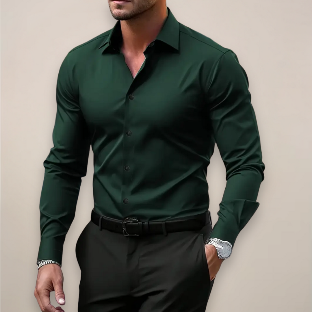Brenno - Camisa De Manga Larga Con Botones