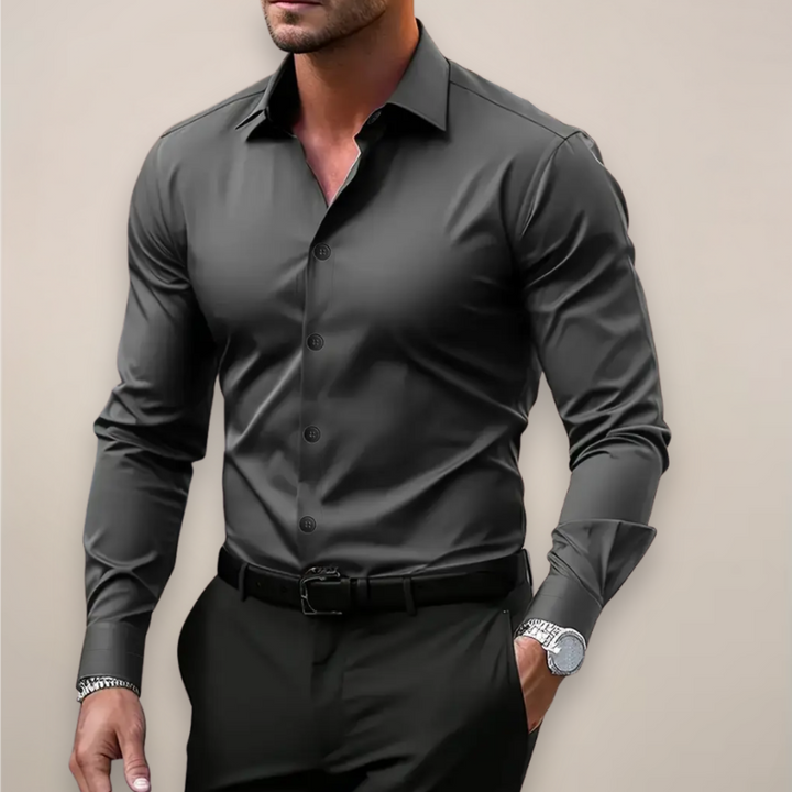 Brenno - Camisa De Manga Larga Con Botones