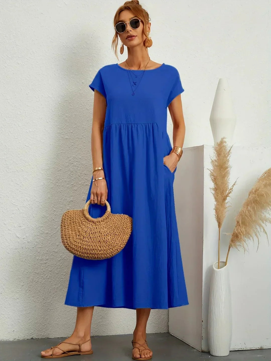 Cintia - Vestido Midi Informal