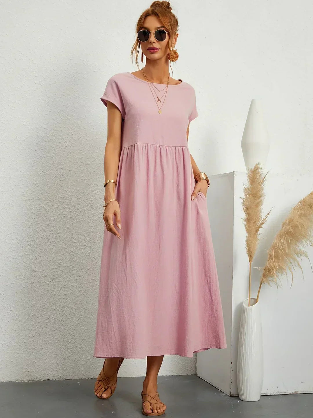 Cintia - Vestido Midi Informal