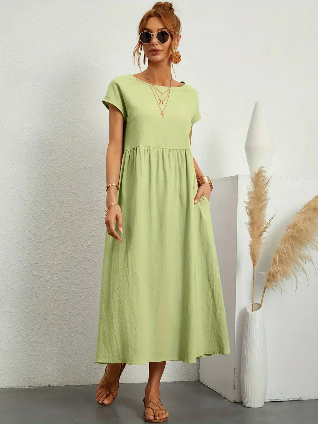 Cintia - Vestido Midi Informal