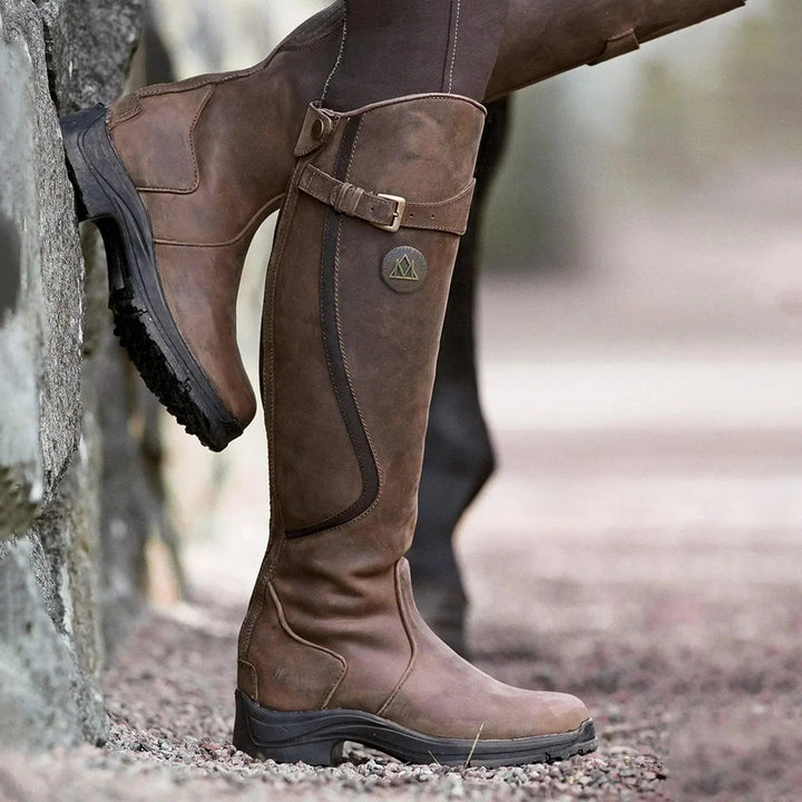 Tharika - Botas De Montar Impermeables De Cuero