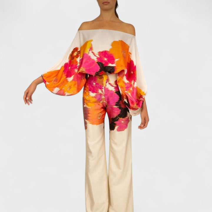 Clotilde - Elegante Conjunto De Dos Piezas