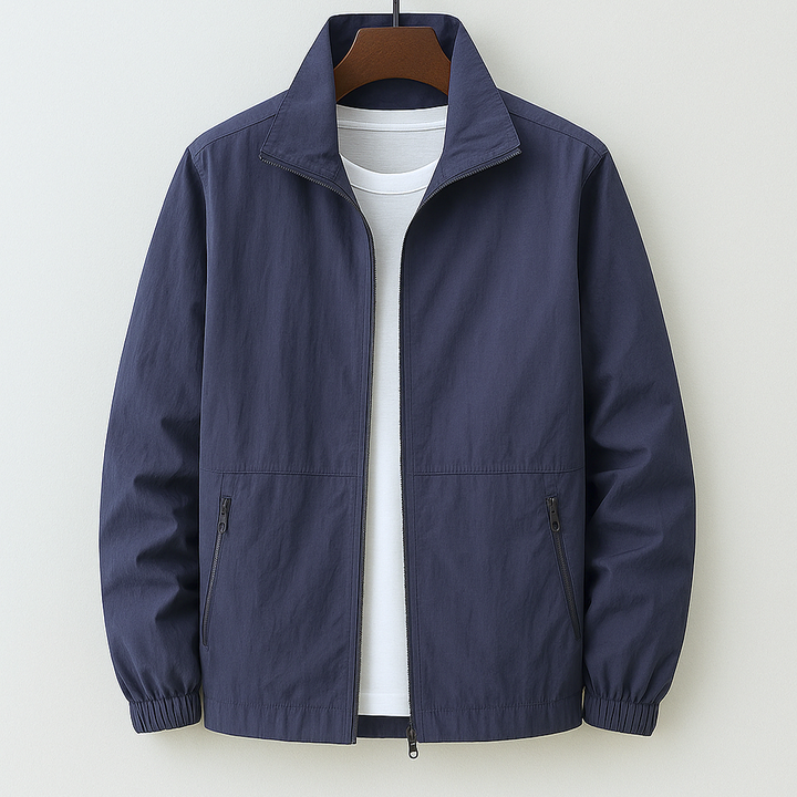 Granville - Chaqueta Casual Ligera Con Cuello Alzado
