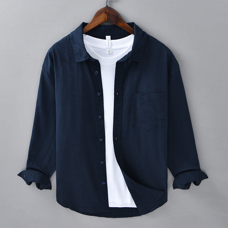 Johnson - Camisa De Lino Con Botones