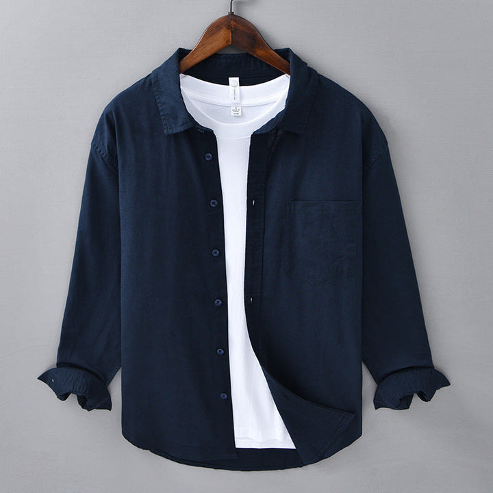 Johnson - Camisa De Lino Con Botones