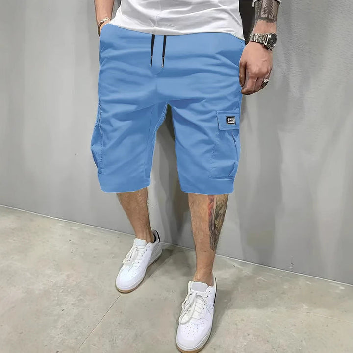 Emmitt - Multibolsillos Pantalones Cortos Tipo Cargo