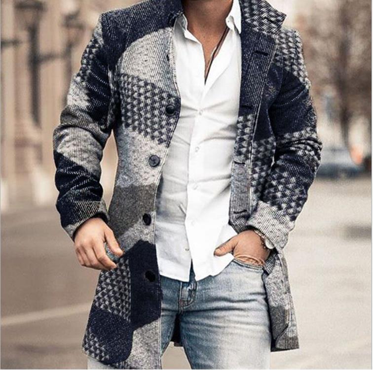 Franck - Chaqueta De Manga Larga A Cuadros Con Botones