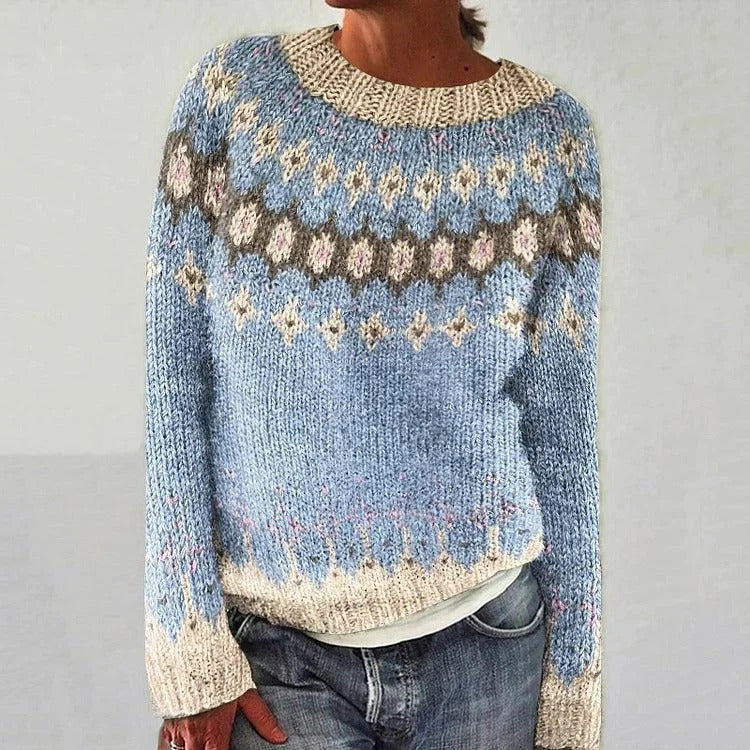 Nitzan - Elegante Jersey De Manga Larga