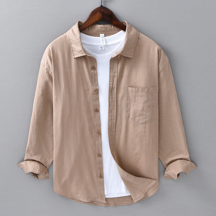 Johnson - Camisa De Lino Con Botones