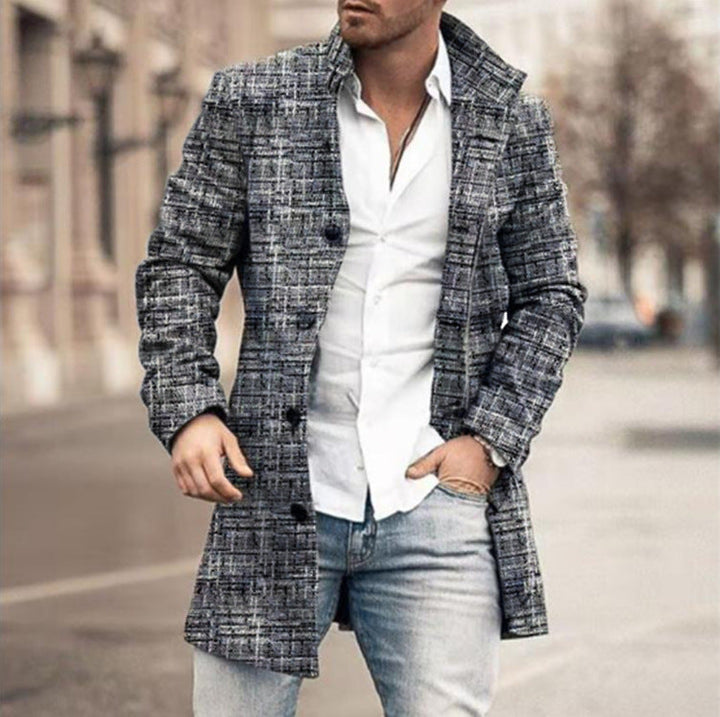 Franck - Chaqueta De Manga Larga A Cuadros Con Botones