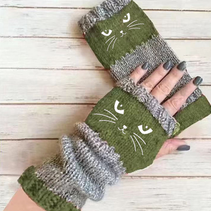 CozyPaws - Guantes Cálidos con Dibujos Animados
