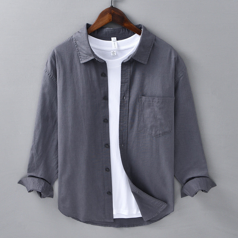 Johnson - Camisa De Lino Con Botones