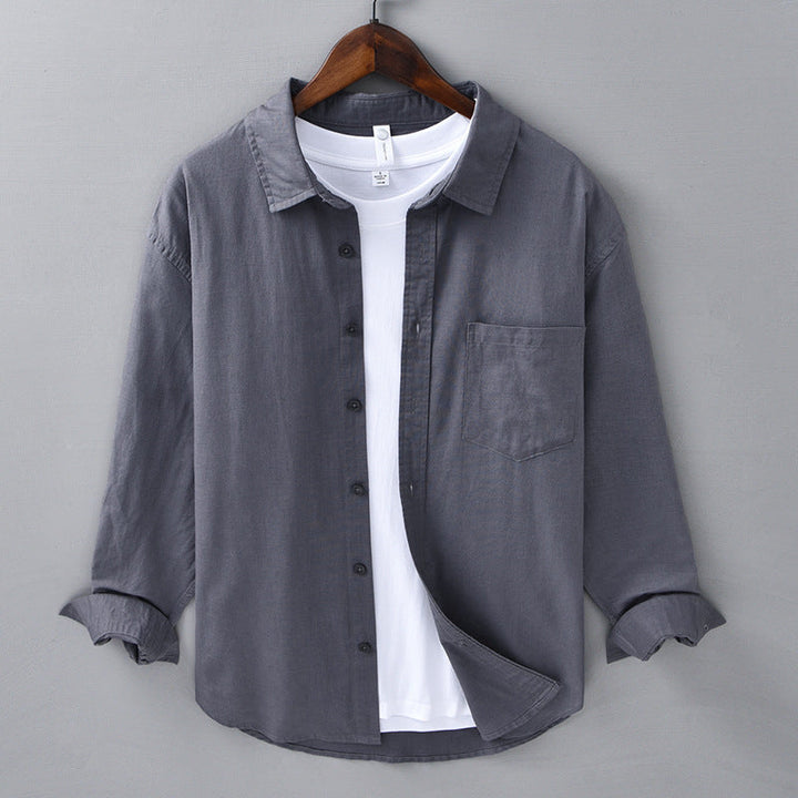 Johnson - Camisa De Lino Con Botones