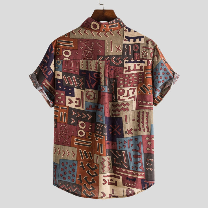 Lachlan - Camiseta Elegante Con Botones