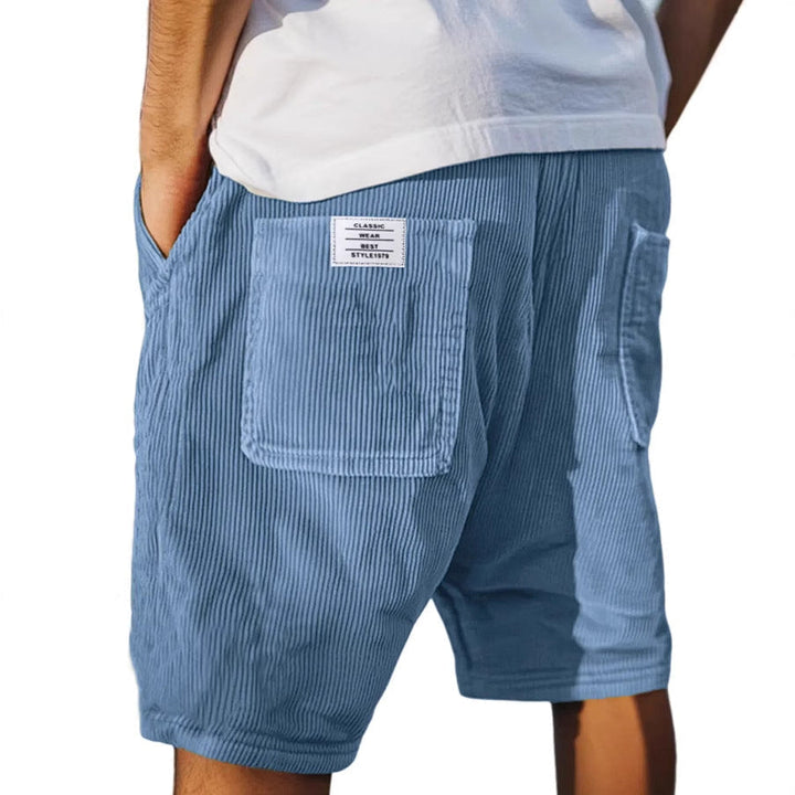Marsel - Pantalones Cortos Elegantes De Pana