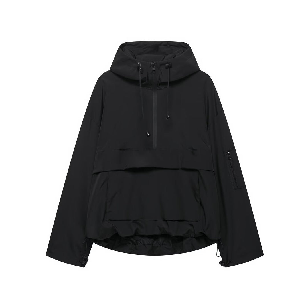 Nareeda - Chaqueta Cortavientos Con Capucha
