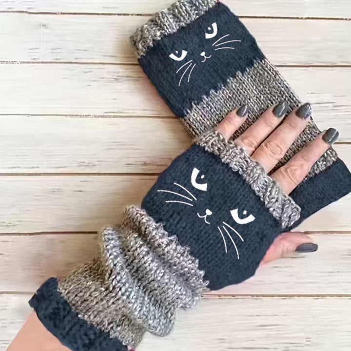 CozyPaws - Guantes Cálidos con Dibujos Animados