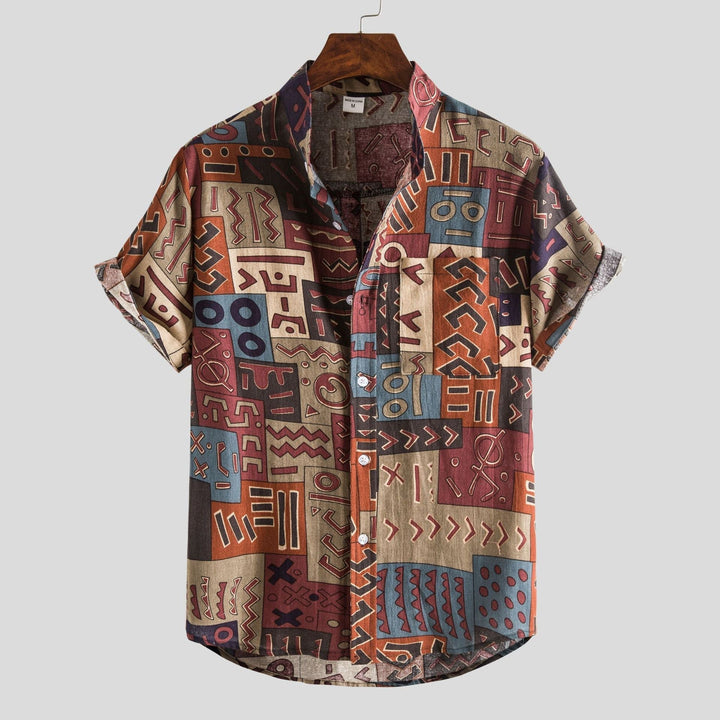 Lachlan - Camiseta Elegante Con Botones