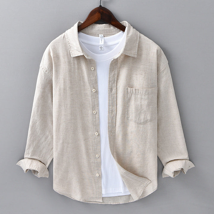Johnson - Camisa De Lino Con Botones