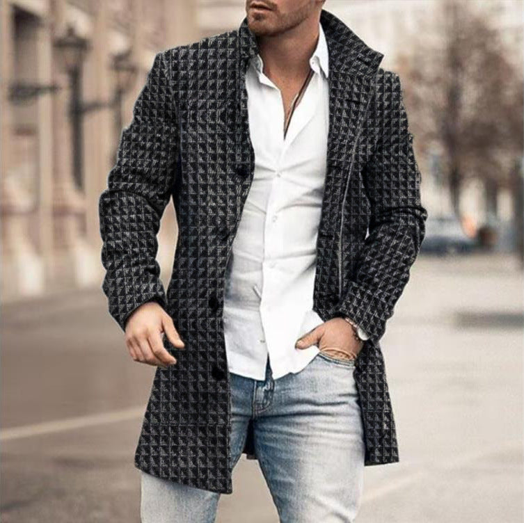 Franck - Chaqueta De Manga Larga A Cuadros Con Botones