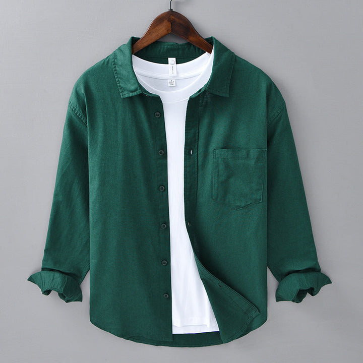 Johnson - Camisa De Lino Con Botones