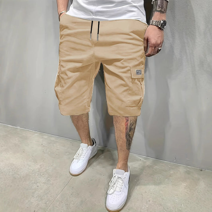 Emmitt - Multibolsillos Pantalones Cortos Tipo Cargo