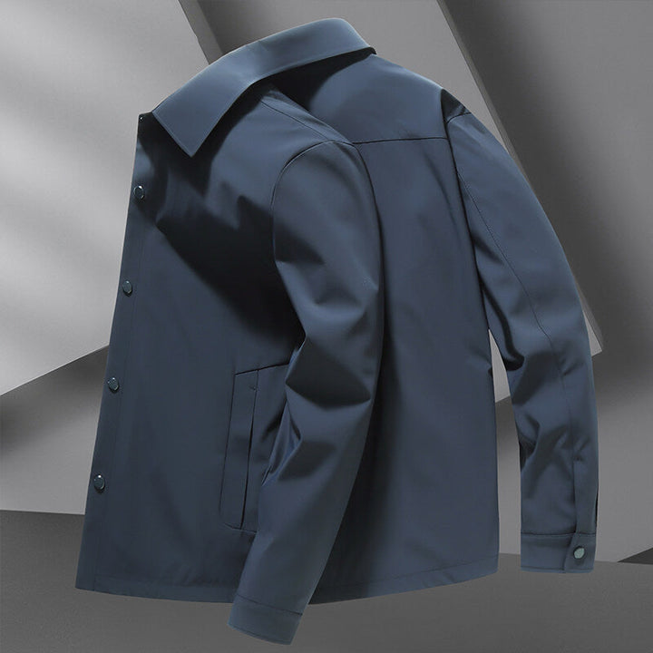 Eymen - Chaqueta de Negocios con Cuello Vuelto