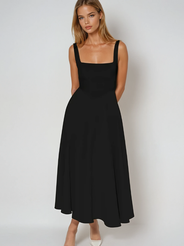 Zinovia - Elegante Vestido Sin Mangas