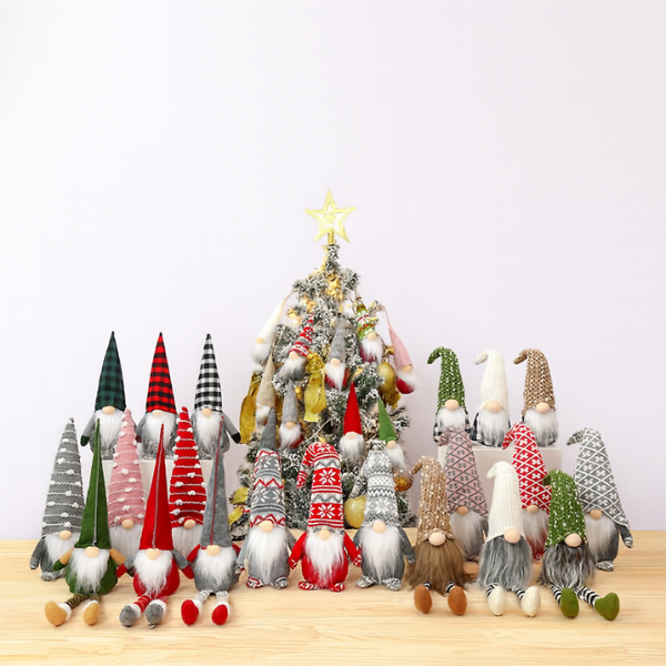 FestiveCharm - Calendario De Adviento Con Gnomos Navideños