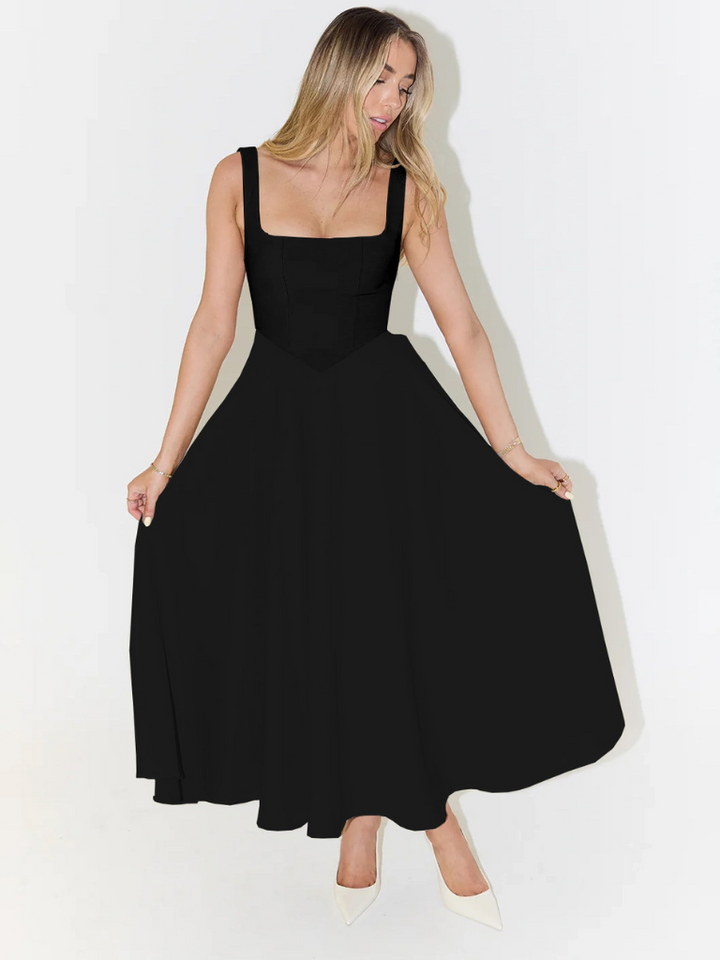 Zinovia - Elegante Vestido Sin Mangas