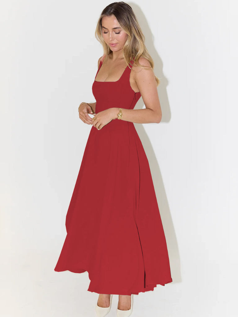Zinovia - Elegante Vestido Sin Mangas