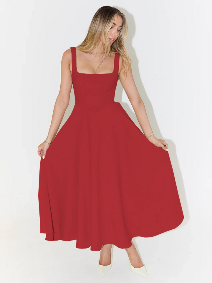 Zinovia - Elegante Vestido Sin Mangas
