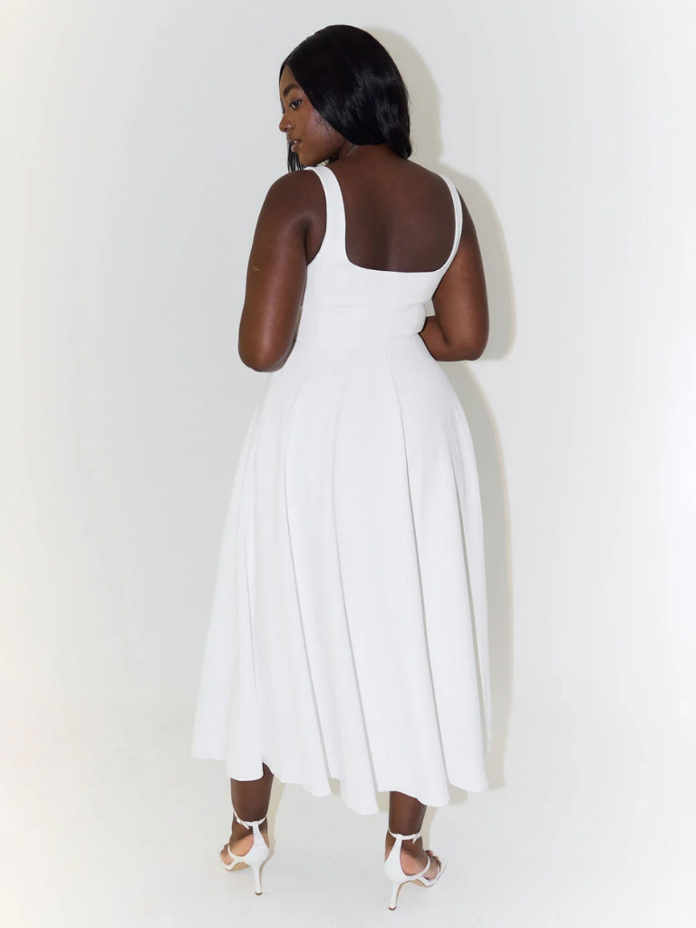 Zinovia - Elegante Vestido Sin Mangas
