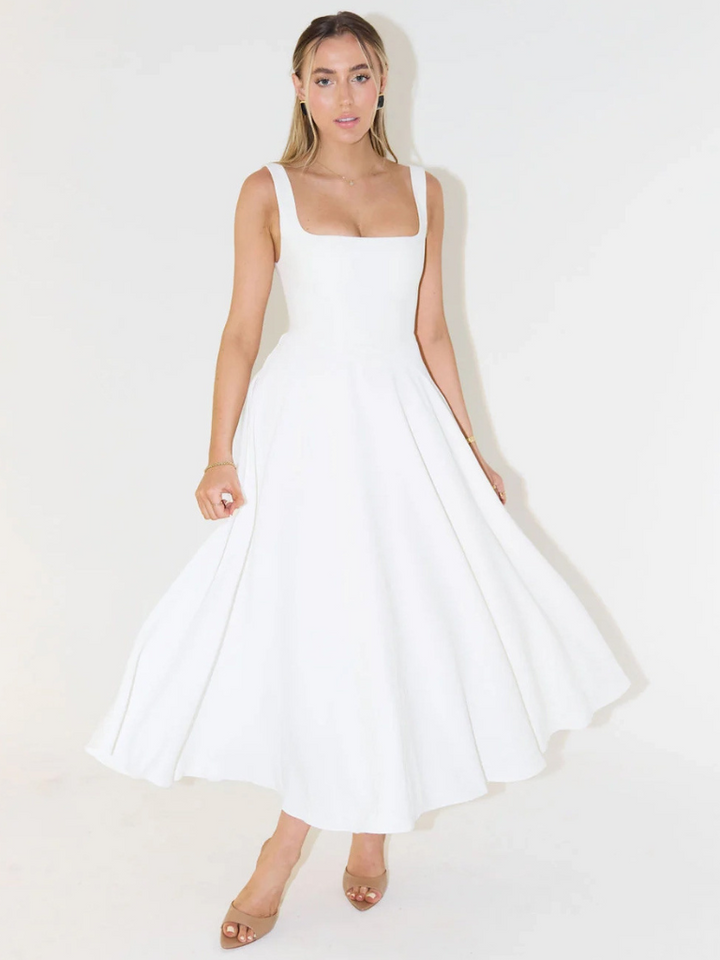 Zinovia - Elegante Vestido Sin Mangas
