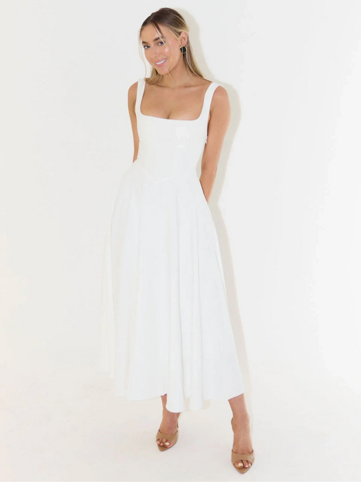 Zinovia - Elegante Vestido Sin Mangas