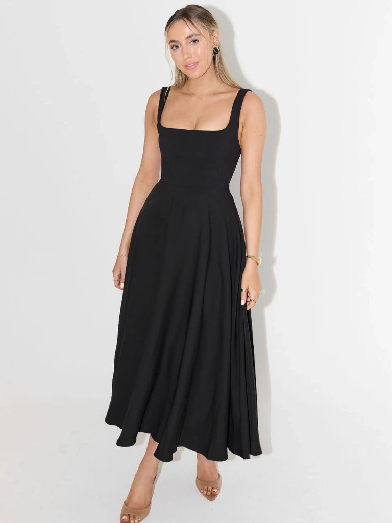 Zinovia - Elegante Vestido Sin Mangas