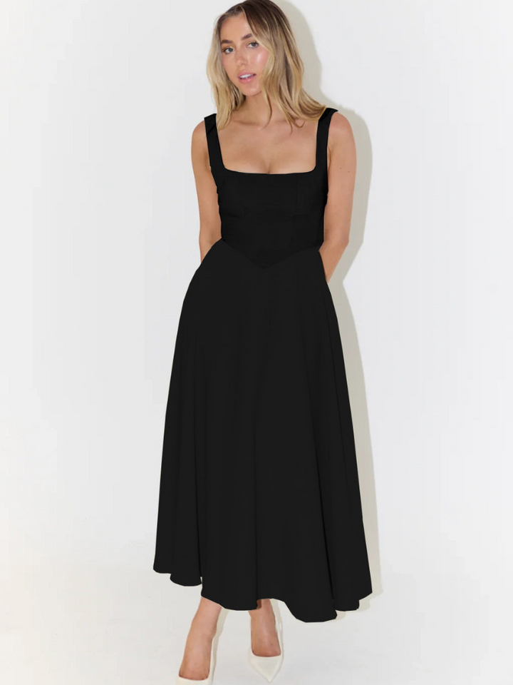 Zinovia - Elegante Vestido Sin Mangas