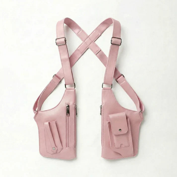 Brousseau - Arnés Tipo Bandolera Ajustable con Funda Multiusos