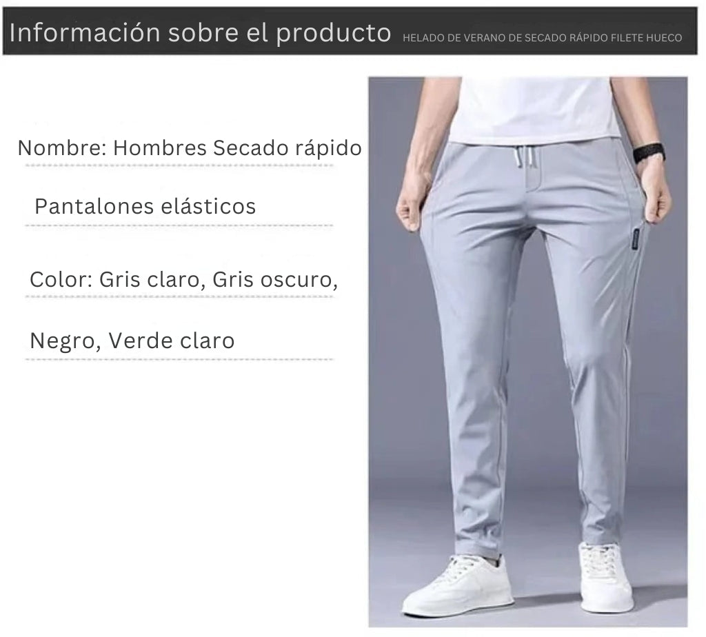 FlexDry - Pantalón Elástico Unisex de Secado Rápido