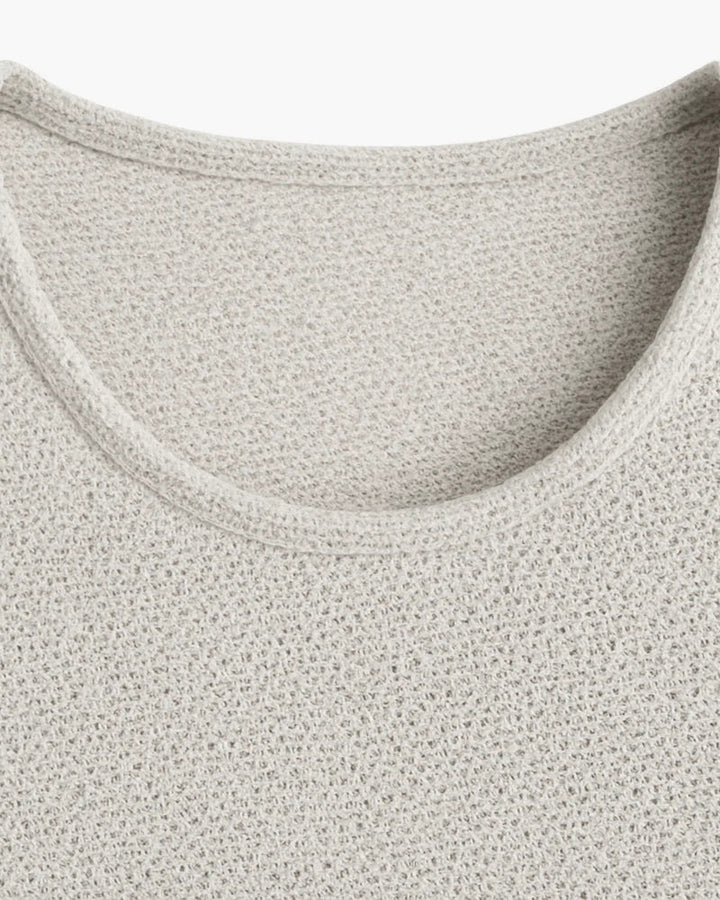 Beltran - Camisa Elegante De Manga Larga Tejida