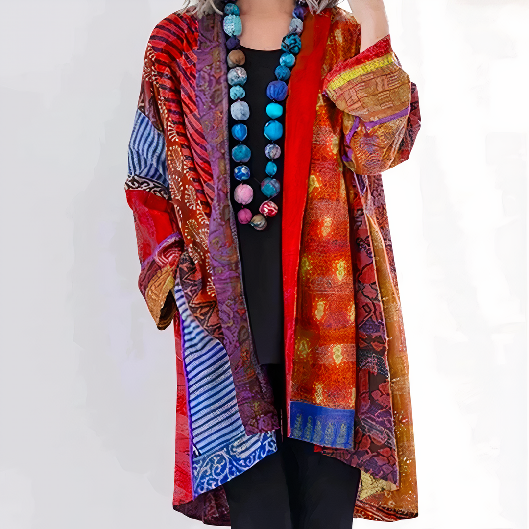Rozenna - Cárdigan Estilo Kimono