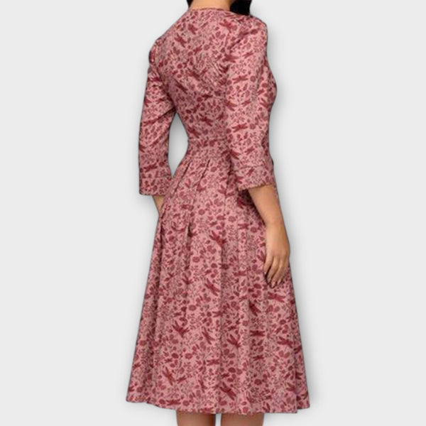 Jeri - Elegante Vestido Hasta La Rodilla