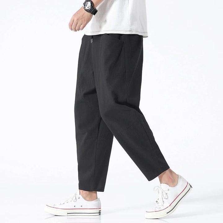 Hudson - Pantalones Urbano Recortada Algodón